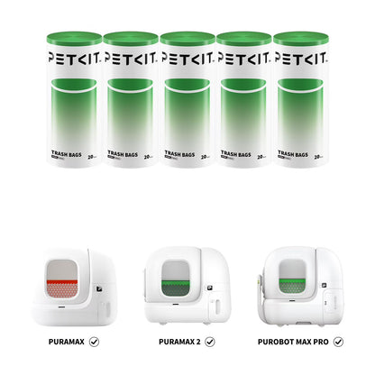 Litter Box Trash Bags, 5 pk.