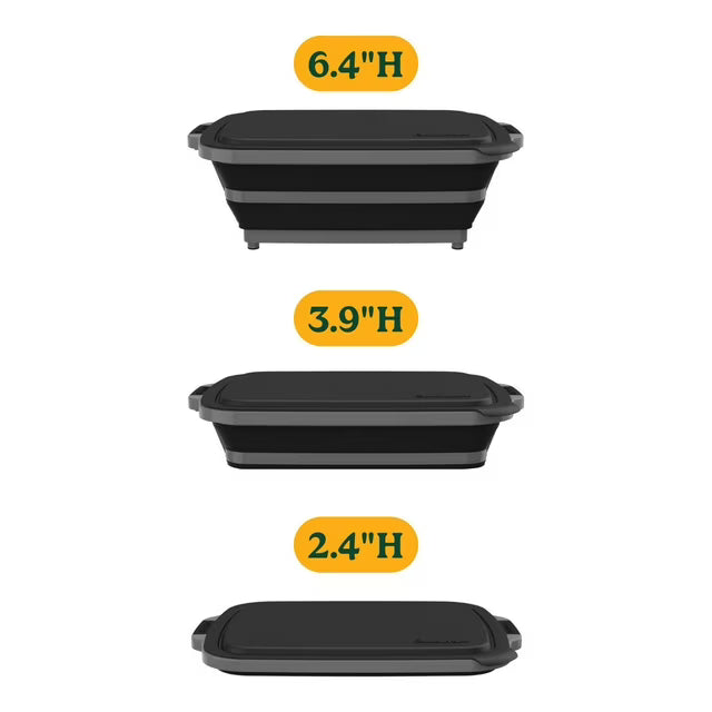 4-in-1 Expandable Prep and Serve Tub