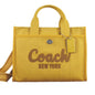 Canvas Cargo Tote Bag, Yellow Gold