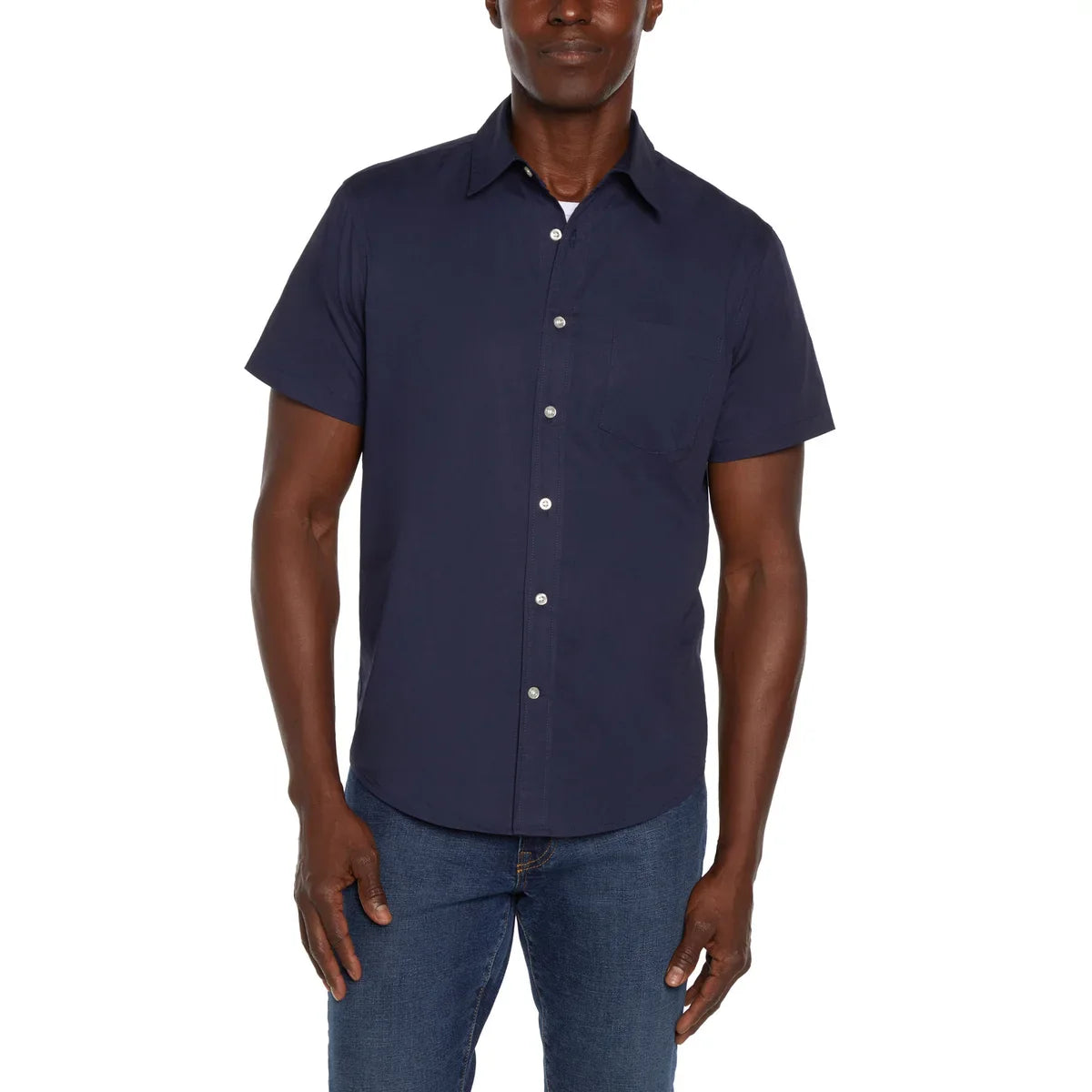 Gap Men's Short Sleeve Poplin Shirt