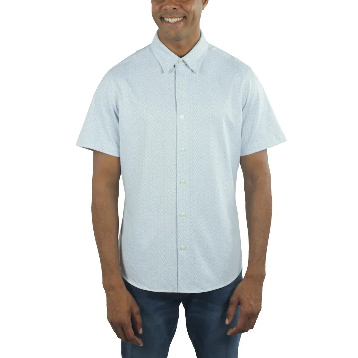 Jachs NY Men's Short Sleeve Woven Shirt