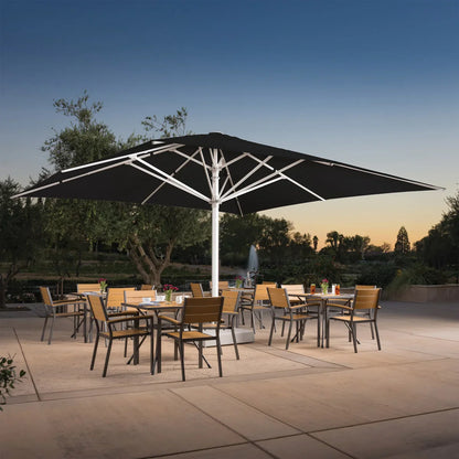 SunVilla 16.4' x 16.4' Telescopic Commercial Umbrella