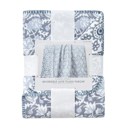 Casual Living Reversible Luxe Plush Throw