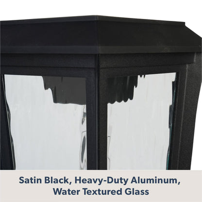 Draper LED Solar Light, 2-Pack