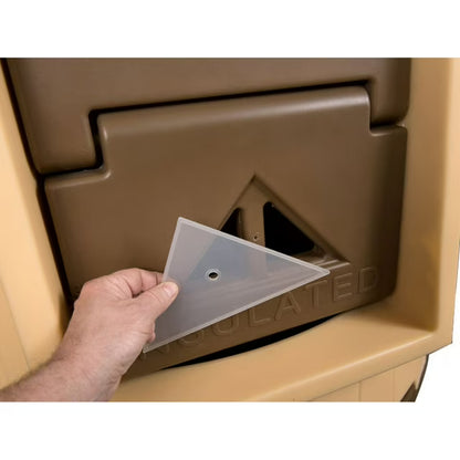 Insulated Colossal Round Barn Premium Palace Dog House