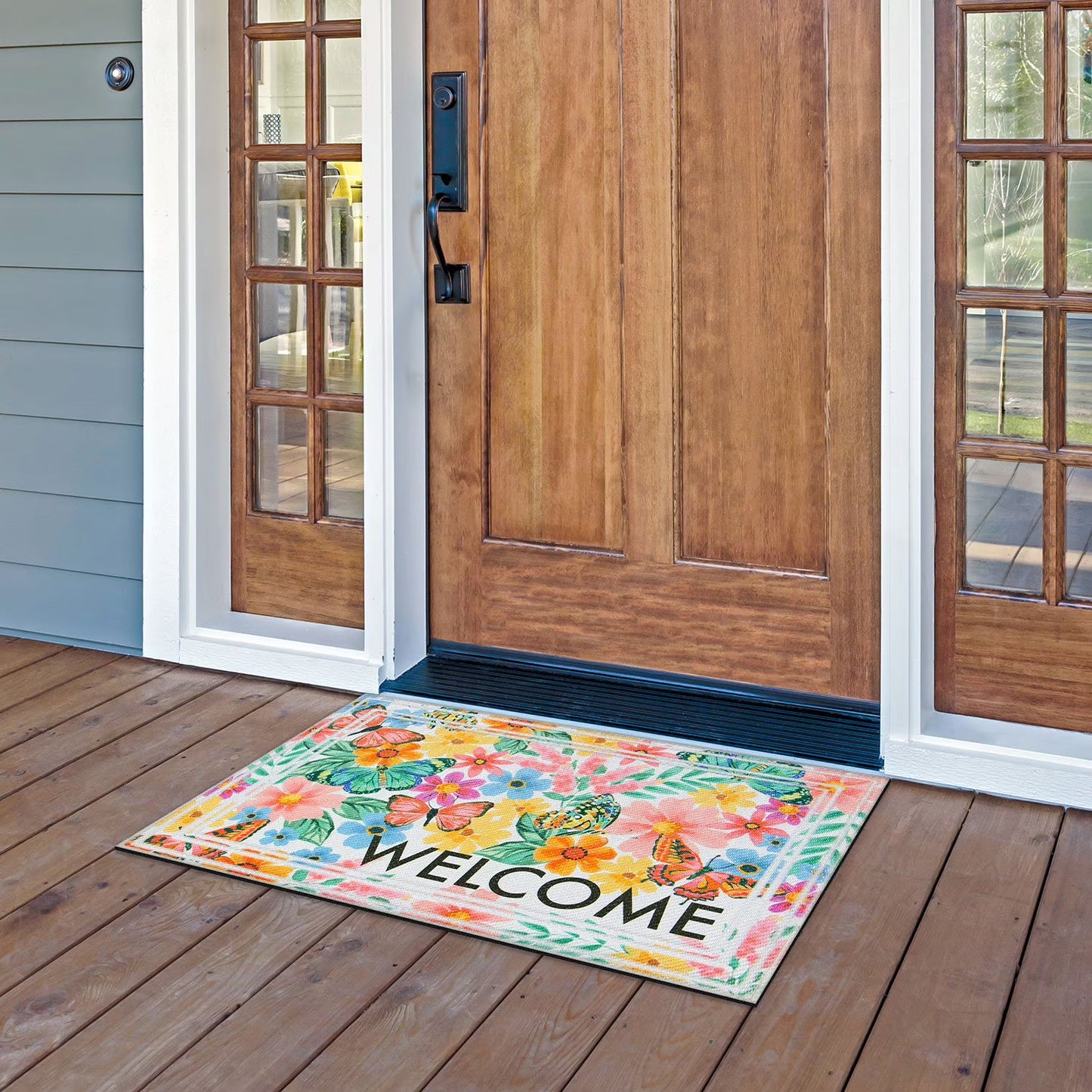 Apache Mills Decorative Sparkle Indoor/Outdoor Doormat