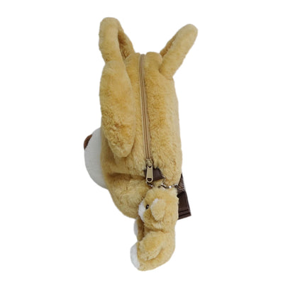 4-in-1 Plush Pet Bag with Keychain