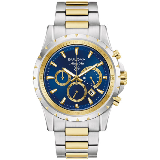 Marine Star Chronograph Two Tone Watch