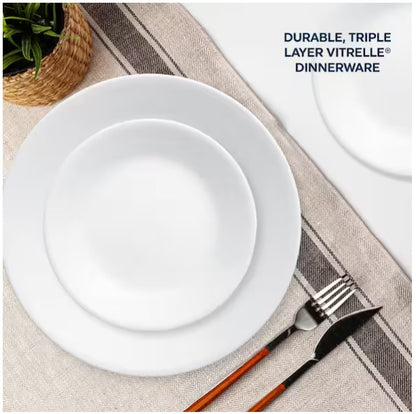 16-Piece Dinnerware Set (Service for 4) in White