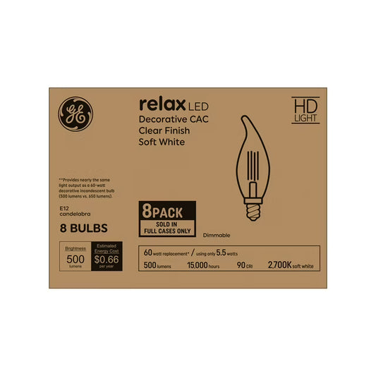 CA11 Deco - Candle Bulbs 8 pack