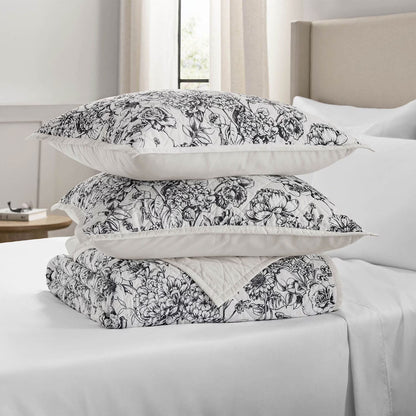 3-Piece Printed Quilt Sets, Assorted Sizes