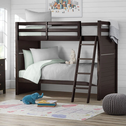 Twin Bunk Bed, Espresso -  Tatum Collection
