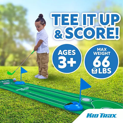 12V Golf Cart Battery Powered Ride-On - Flybar Kid Trax