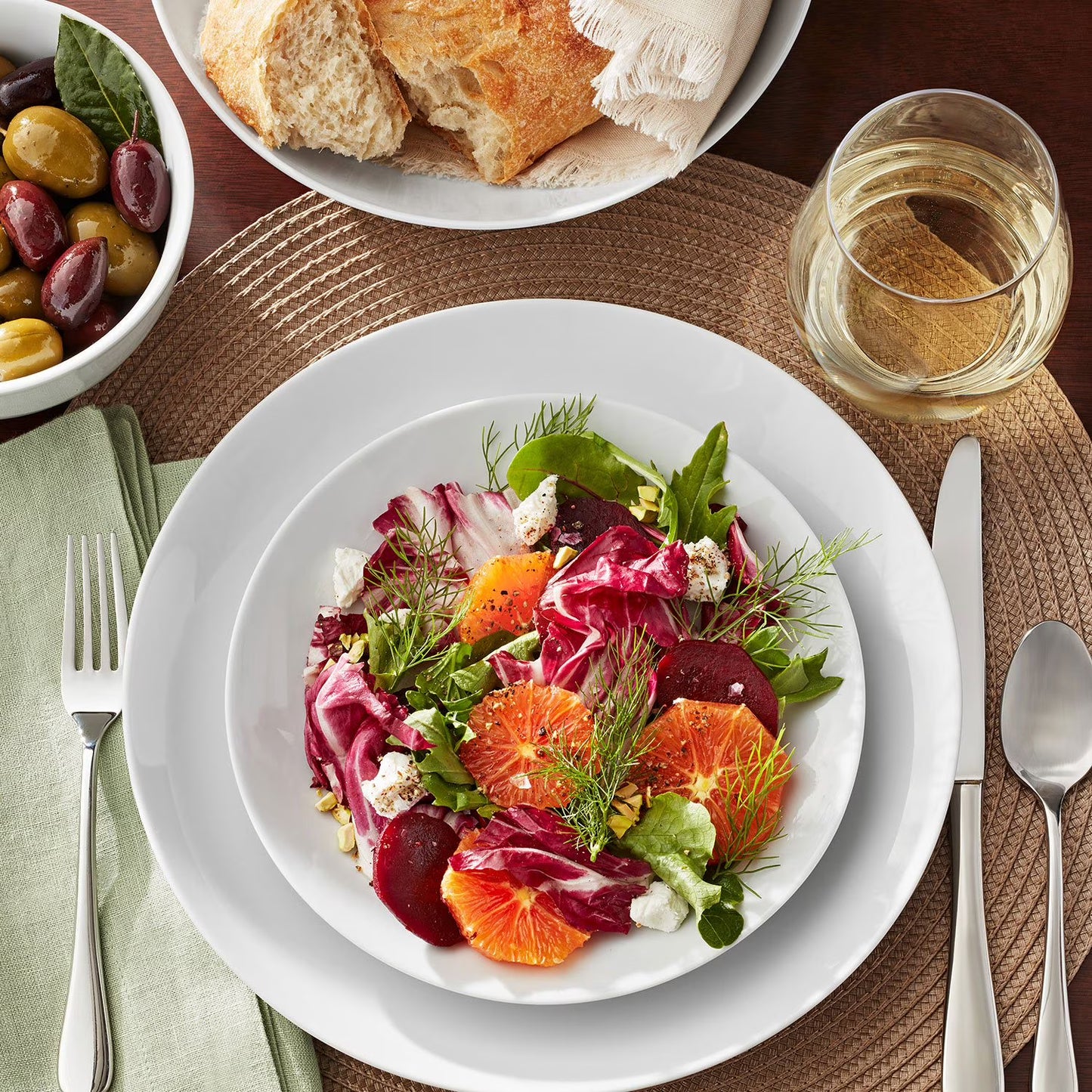 16-Piece Porcelain Dinnerware Set