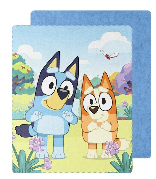 Cloud Faux Fur Throw Blanket - Assorted Characters - Kids Licensed 50" x 60"
