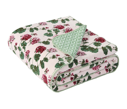 Coco Plush Reversible Throw, 60" x 70"- Laura Ashley - Assorted Colors