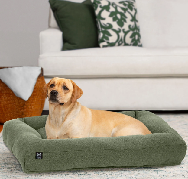 Bolster Pet Bed, Assorted Colors