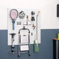 Modular Slatwall  - TRINITY 16 Sq Ft ,13-piece White Accessory Set