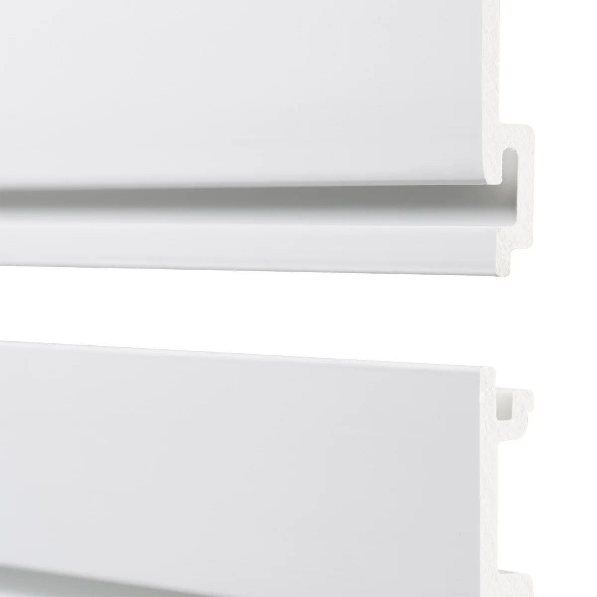 Modular Slatwall  - TRINITY 16 Sq Ft ,13-piece White Accessory Set