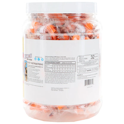 Foam Ear Plugs - HEAROS Original Formula Ultimate Softness, 100 Pair
