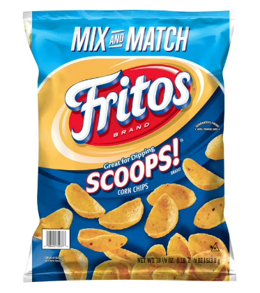 Fritos Scoops! Corn Chips, 18.125 oz.