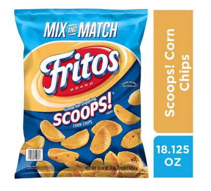 Fritos Scoops! Corn Chips, 18.125 oz.