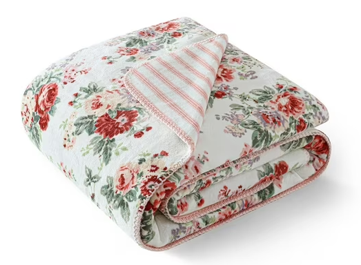 Coco Plush Reversible Throw - Thumbnail 3