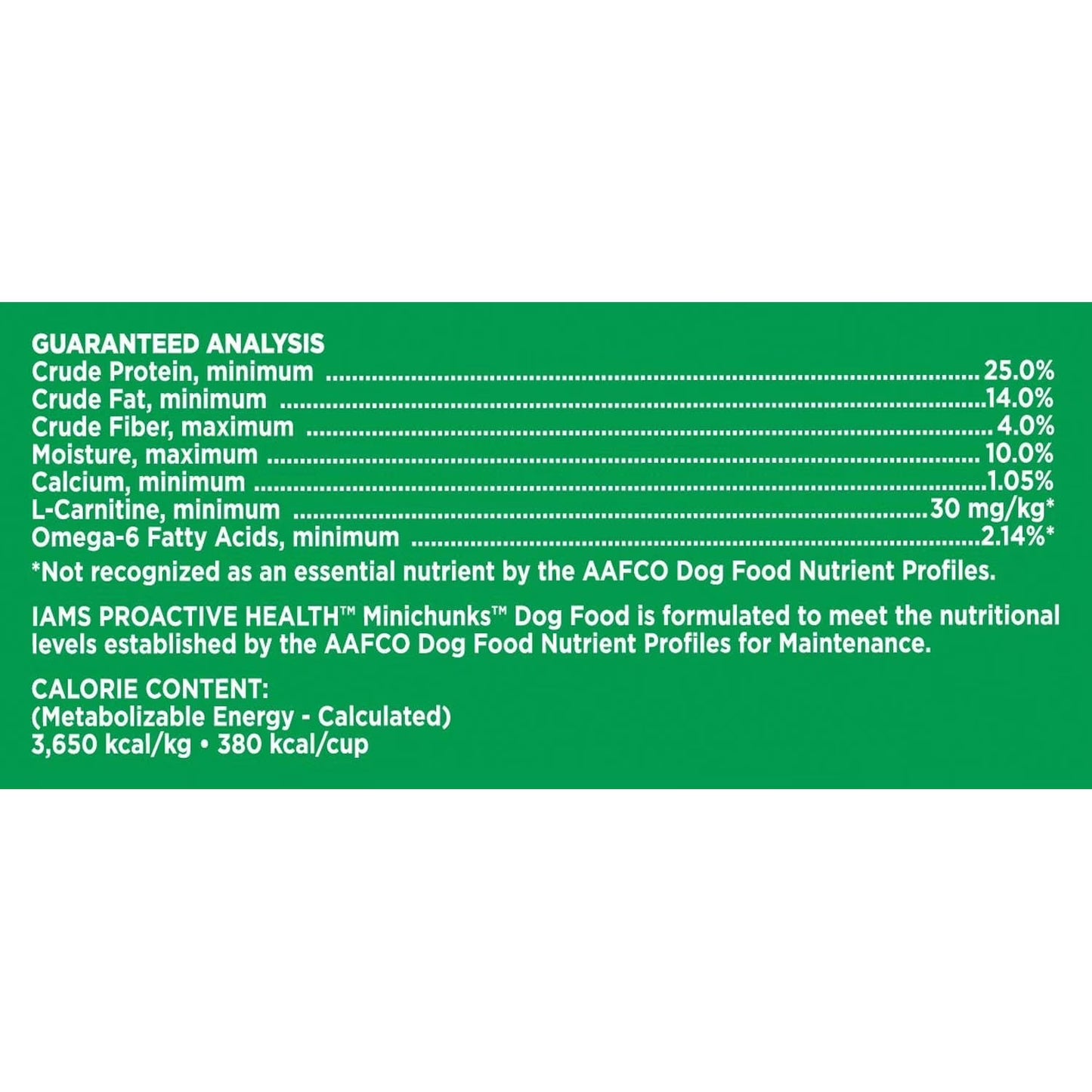 Iams ProActive Health, Chicken, Adult Minichunks Dry Dog Food, 50 lbs.