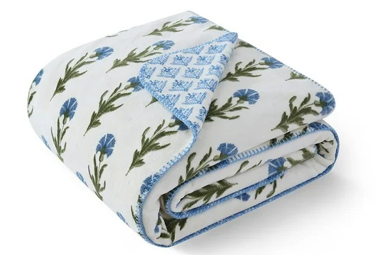 Coco Plush Reversible Throw, 60" x 70"- Laura Ashley - Assorted Colors