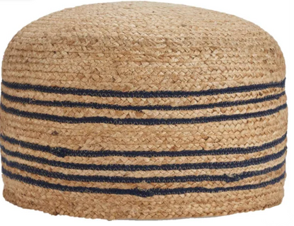 Decorative Jute Pouf