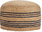 Decorative Jute Pouf