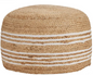 Decorative Jute Pouf