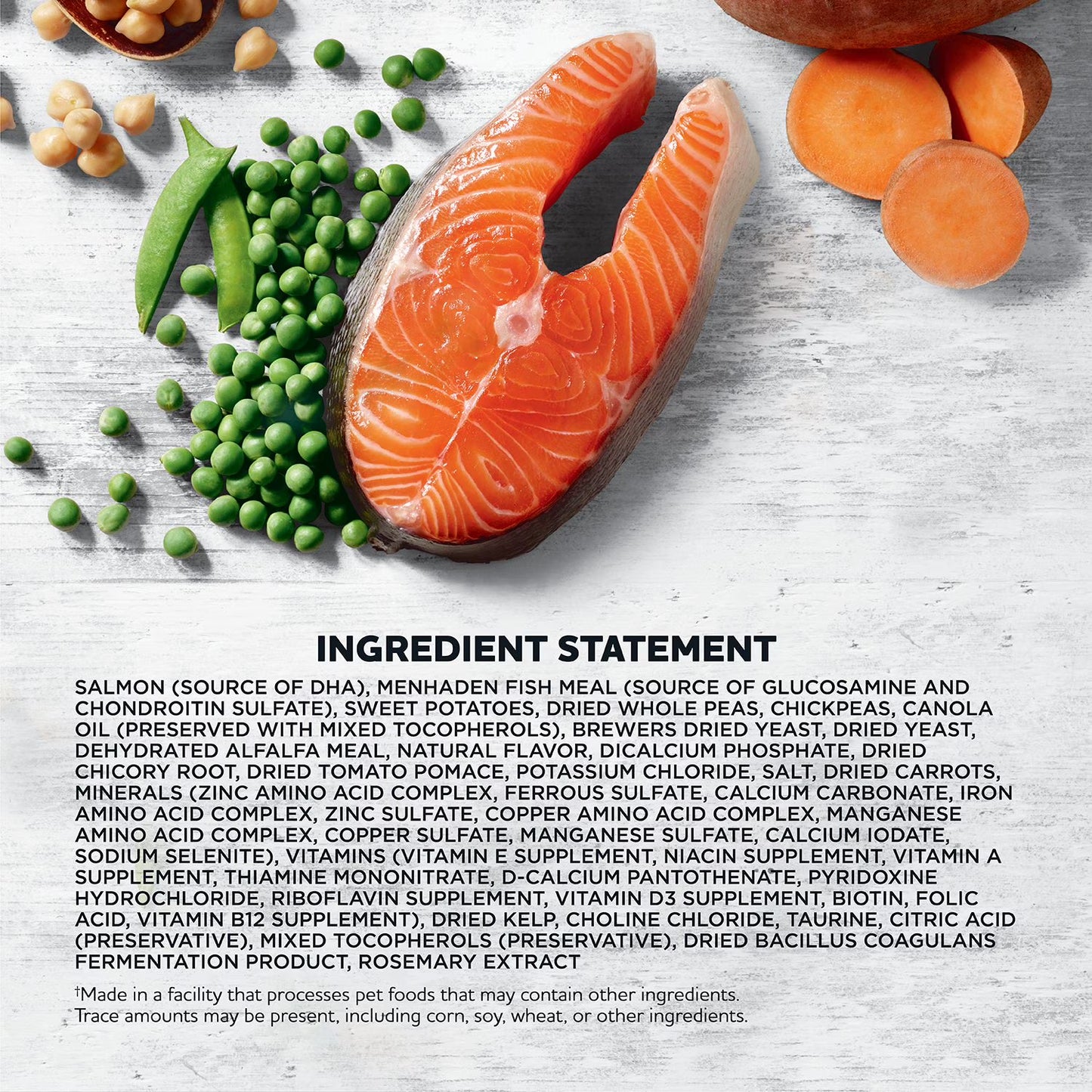 Grain Free Salmon and Sweet Potato Dry Dog Food, 30 lbs.