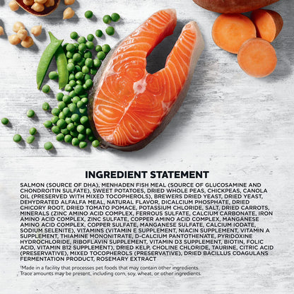 Grain Free Salmon and Sweet Potato Dry Dog Food, 30 lbs.