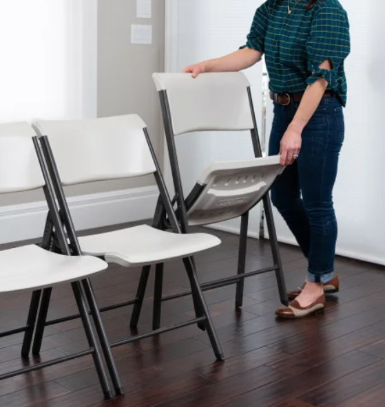 Folding Chairs, 4-pack