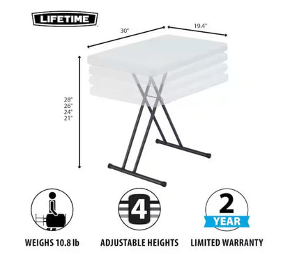 30" Light Commercial Personal Table, Assorted Colors