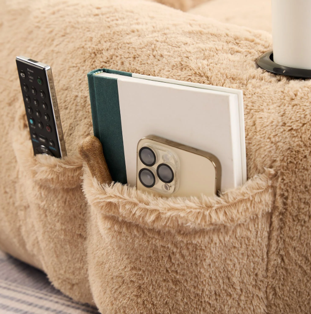 Oversized Plush Human Dog Bed