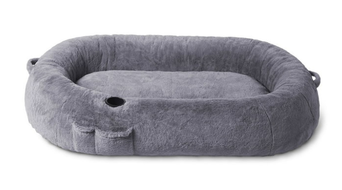 Oversized Plush Human Dog Bed