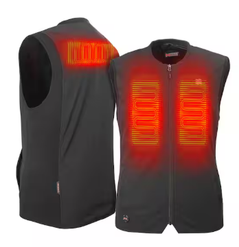 Men's 7.4-Volt Peak Black Heated Vest