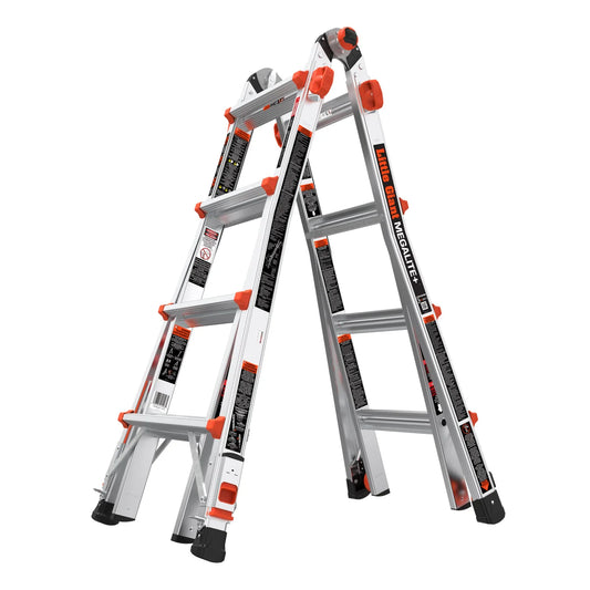 Little Giant Megalite - 18' Reach Multipurpose Ladder with Leg Levelers