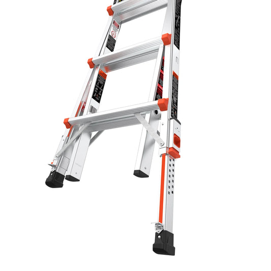 Little Giant Megalite - 18' Reach Multipurpose Ladder with Leg Levelers