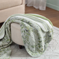 Coco Plush Reversible Throw, 60" x 70"- Laura Ashley - Assorted Colors