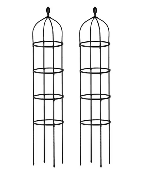 5.9 ft. Trellis Garden Obelisk Plants Tower