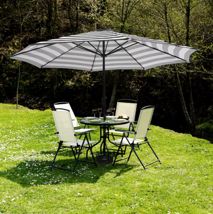 11 ft. x 11 ft. Steel Patio Market Umbrella