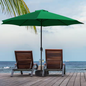 11 ft. x 11 ft. Steel Patio Market Umbrella