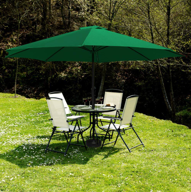 11 ft. x 11 ft. Steel Patio Market Umbrella