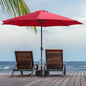 11 ft. x 11 ft. Steel Patio Market Umbrella