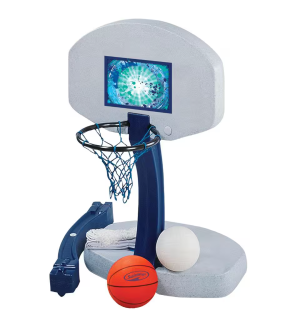 2-in-1 Basketball and Volleyball Pool Game