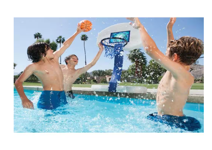 2-in-1 Basketball and Volleyball Pool Game