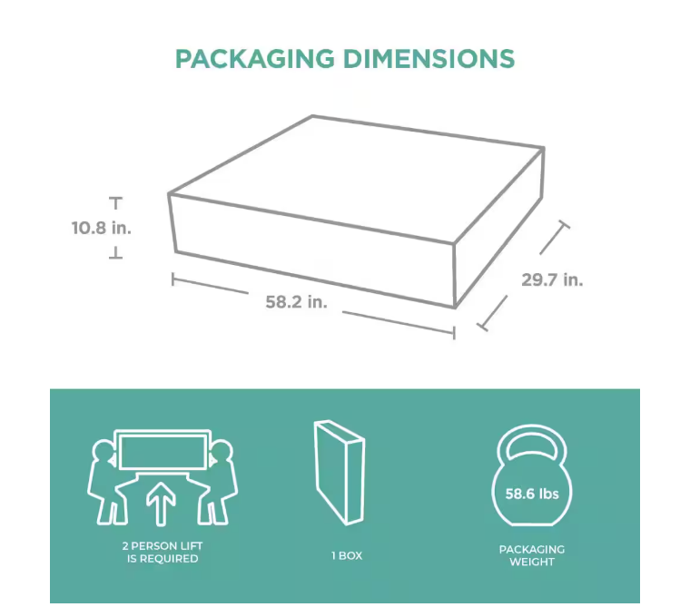 134 Gal. Plastic Wicker Deck Box